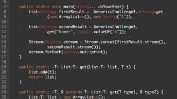 java generics method
