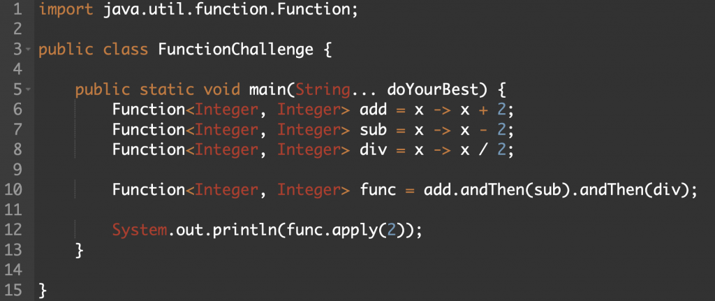 function calculation