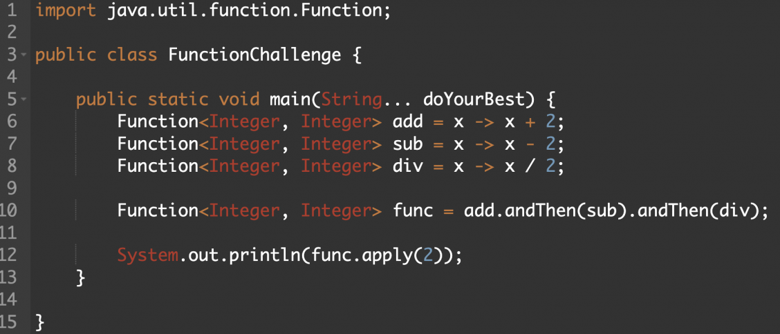 function calculation