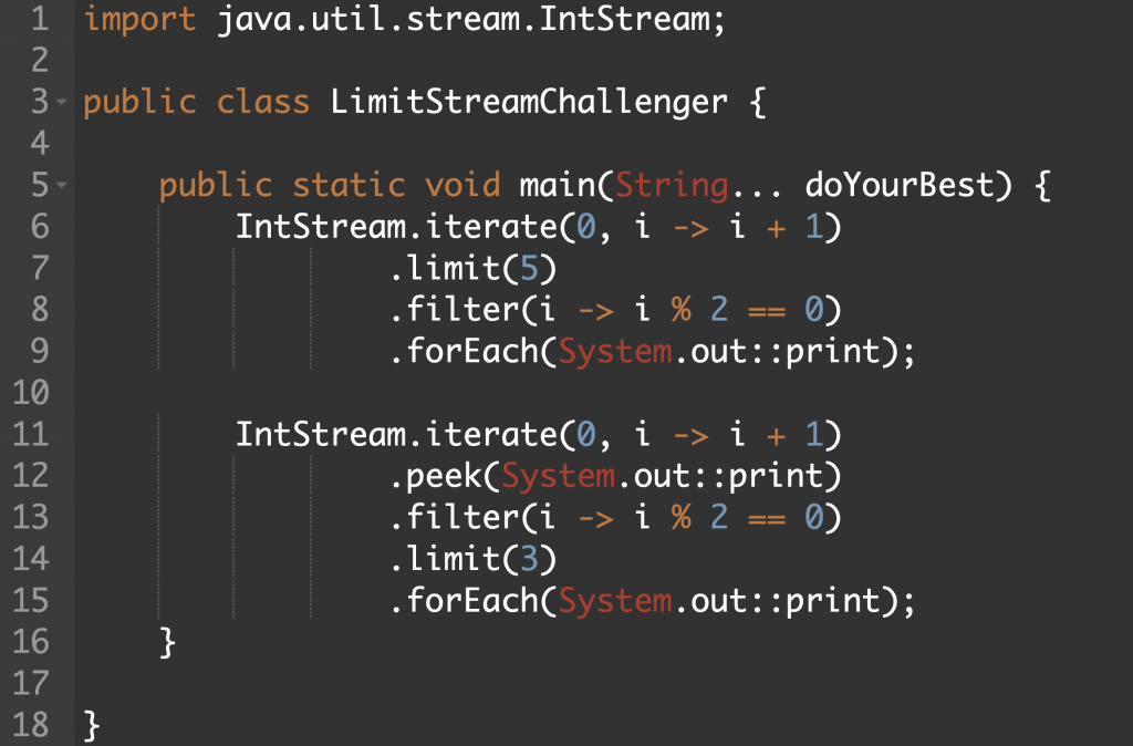 stream limit filter