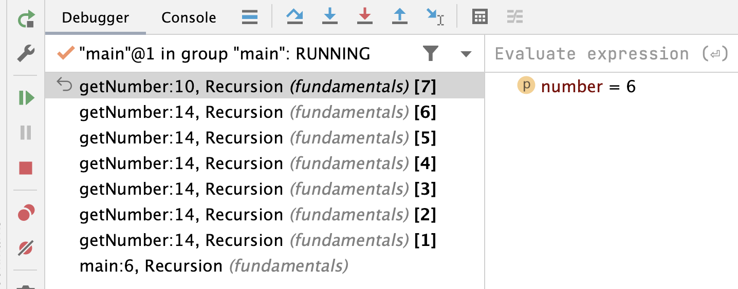 recursion example