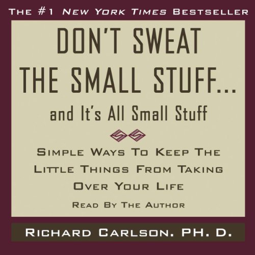 Dont sweat the small stuff - personal development book