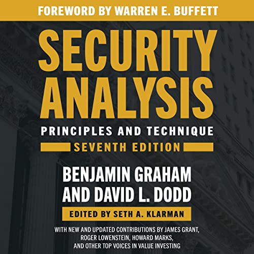 Security Analysis - Investing Book